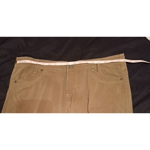 Kuhl Hiking Trail Outdoor Cargo Convertible Roll Up Bootcut Pants Women 14 Brown - Picture 11 of 16